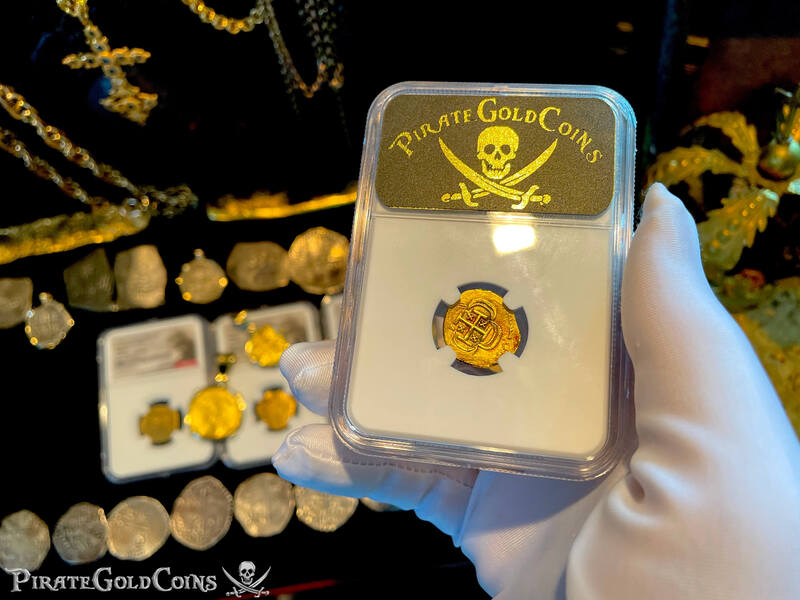 Mexico 1 Escudo 1714 "1715 Fleet Shipwreck" NGC 61 10