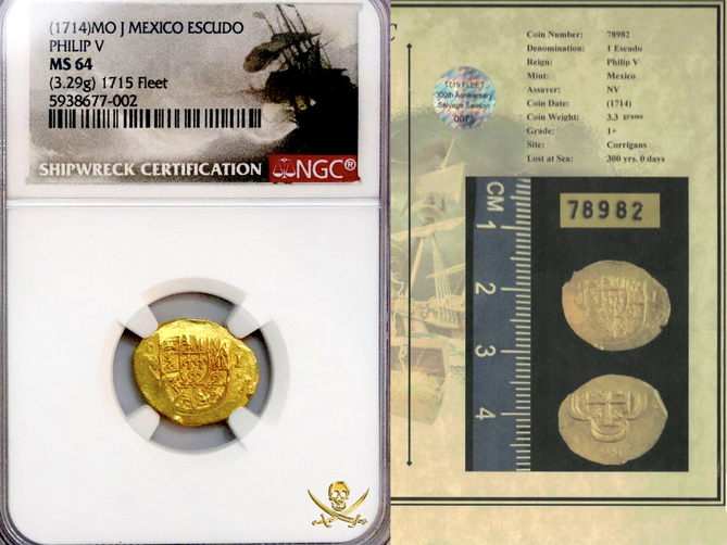 Mexican 1 Escudo (Fleet) 47