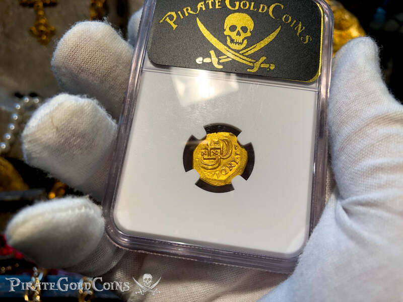 Mexico 1 Escudo 1714 "1715 Fleet Shipwreck" NGC 65 4