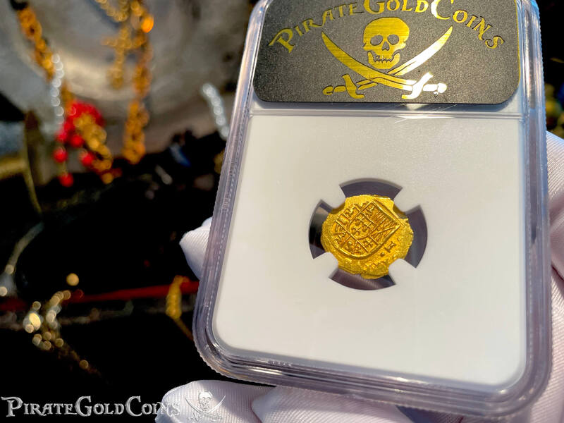 Mexico 1 Escudo 1714 "1715 Plate Fleet Shipwreck" NGC 65 15