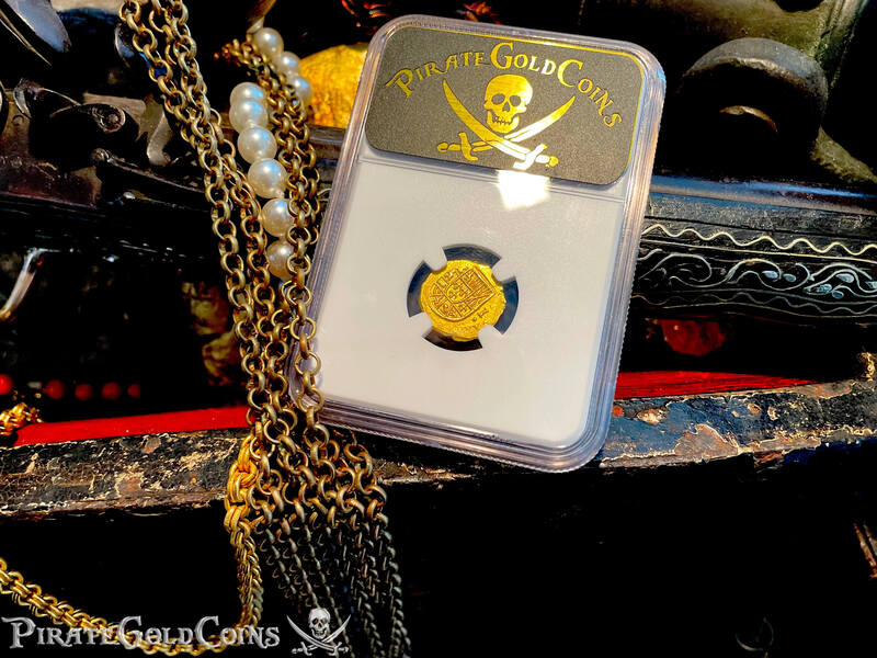 Mexico 1 Escudo 1714 "1715 Plate Fleet Shipwreck" NGC 65 17