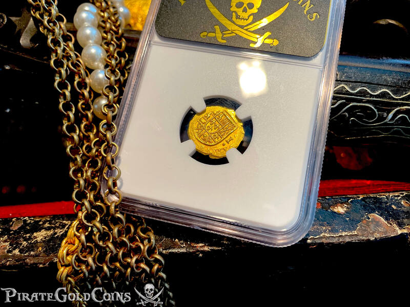 Mexico 1 Escudo 1714 "1715 Plate Fleet Shipwreck" NGC 65 18