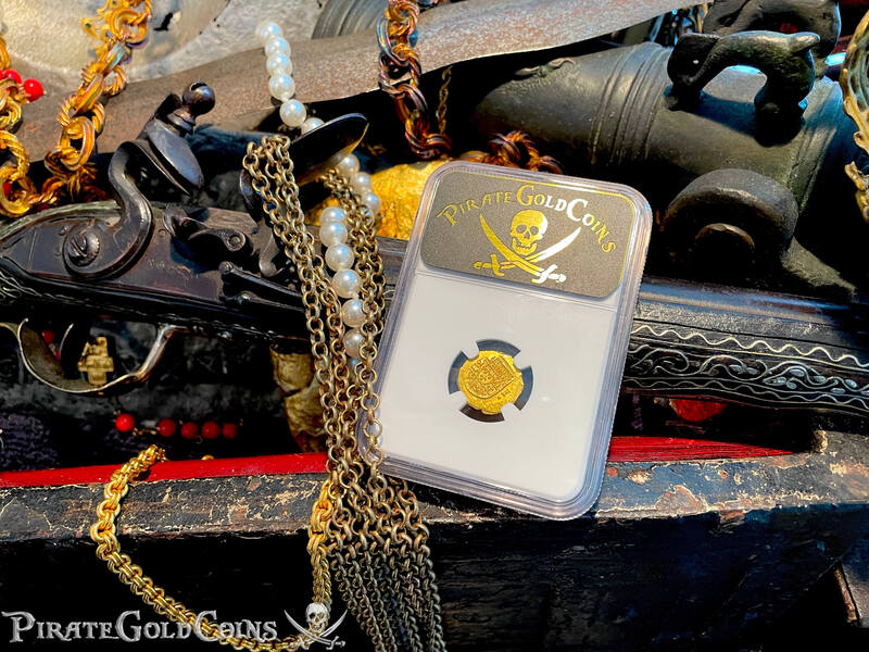 Mexico 1 Escudo 1714 "1715 Plate Fleet Shipwreck" NGC 65 19