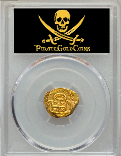 Mexico  1 Escudo  1714  "Dated! 1715 Plate Fleet Shipwreck"  PCGS 62 8