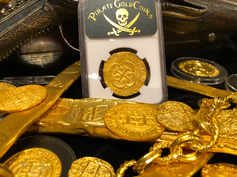 Mexico 8 Escudos 1714 "1715 Plate Fleet Shipwreck- Now Designated" NGC 64 7