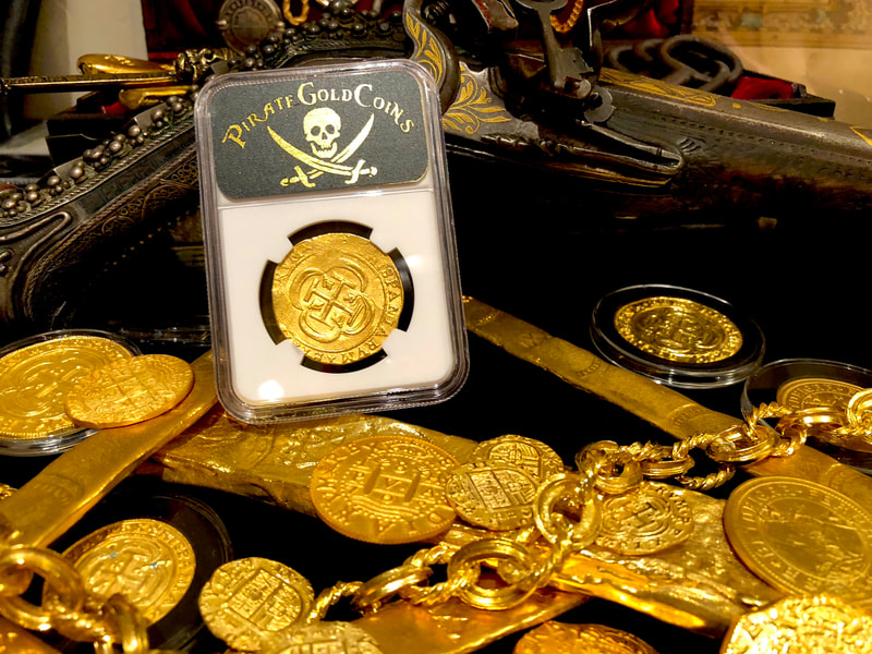 Mexico 8 Escudos 1714 "1715 Plate Fleet Shipwreck- Now Designated" NGC 64 9