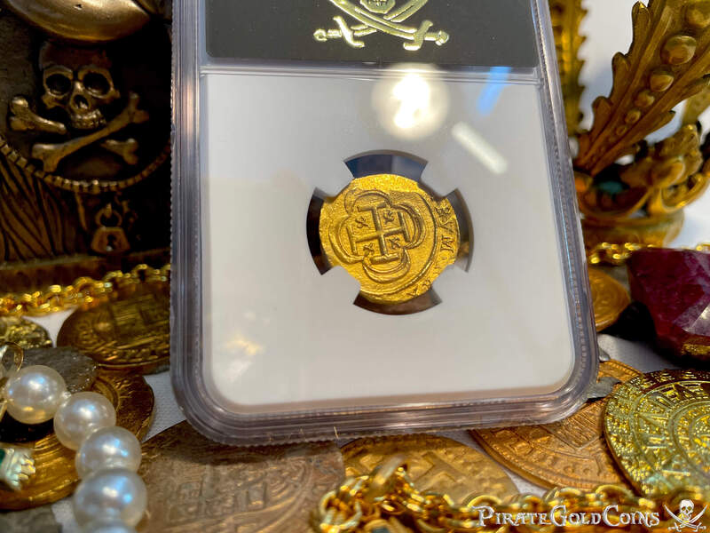 Mexico 2 Escudos 1714 "Dated! 1715 Fleet Shipwreck" NGC 65! 17