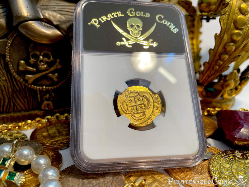 Mexico 2 Escudos 1714 "Dated! 1715 Fleet Shipwreck" NGC 65! 18