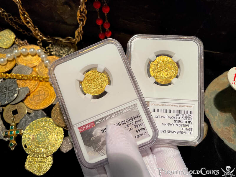 Mexico 2 Escudos 1714 "Dated! 1715 Fleet Shipwreck" NGC 65! 19