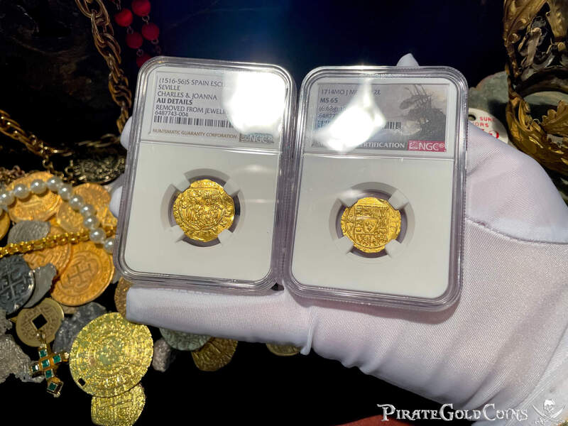 Mexico 2 Escudos 1714 "Dated! 1715 Fleet Shipwreck" NGC 65! 20