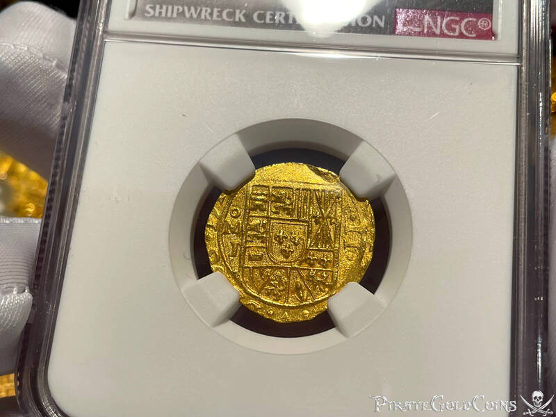 Mexico 2 Escudos 1714 "Dated! 1715 Fleet Shipwreck" NGC 65! 26