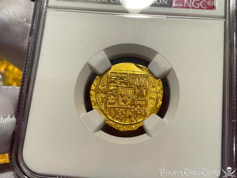 Mexico 2 Escudos 1714 "Dated! 1715 Fleet Shipwreck" NGC 65! 3