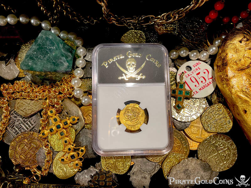 Mexico 2 Escudos 1714 "1715 Fleet Shipwreck" NGC 65 14