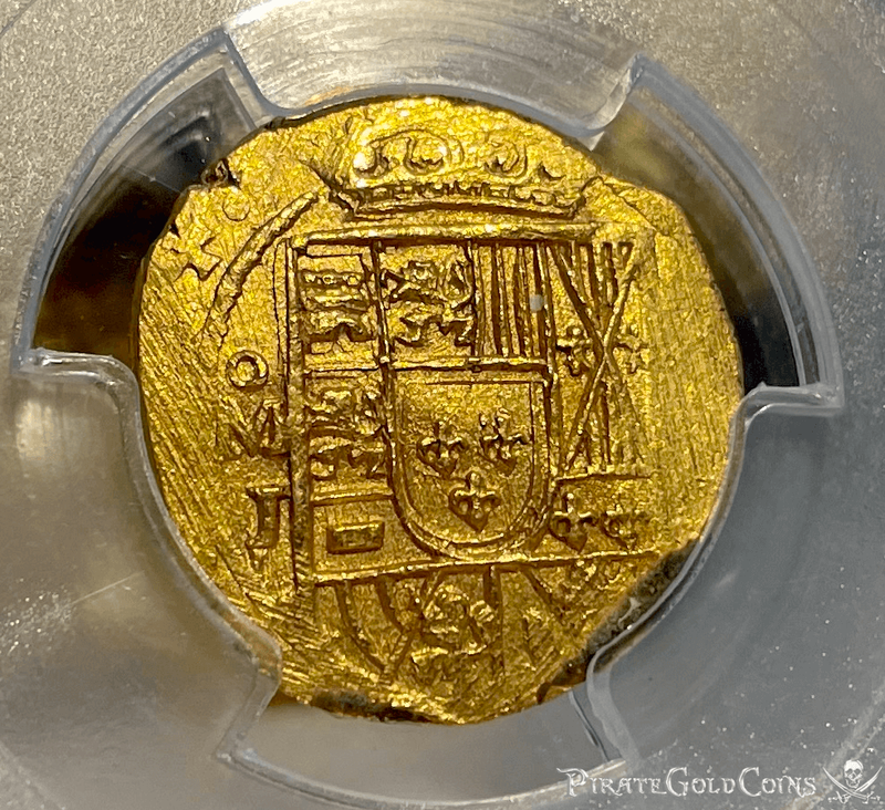 Mexico 2 Escudos 1714 "1715 Fleet Shipwreck" NGC 65 2