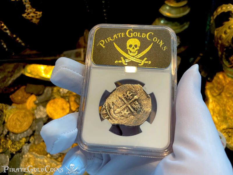 Mexico 4 Reales "Atocha 1622 Shipwreck" NGC VF 6