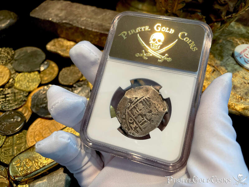 Mexico 4 Reales 1714 "1715 Fleet Shipwreck" NGC XF 4