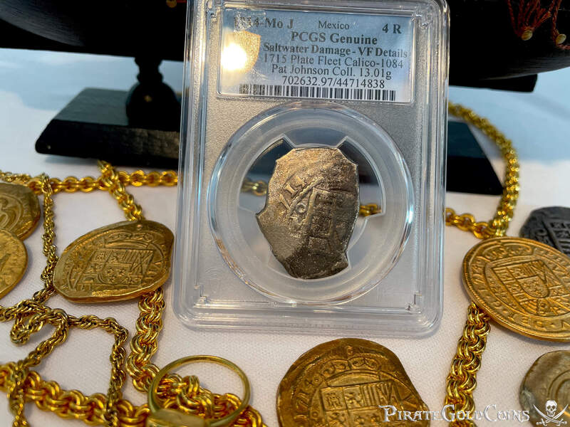Mexico 4 Reales 1714 "Dated! 1715 Fleet Shipwreck" PCGS VF 4