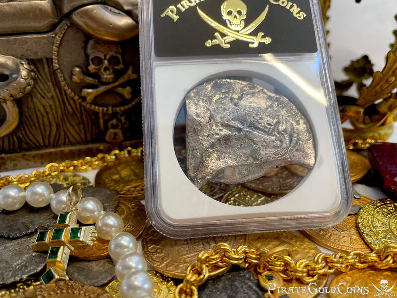 Mexico 8 Reales 1714 "Full Date- 1715 Fleet Shipwreck" NGC F 6