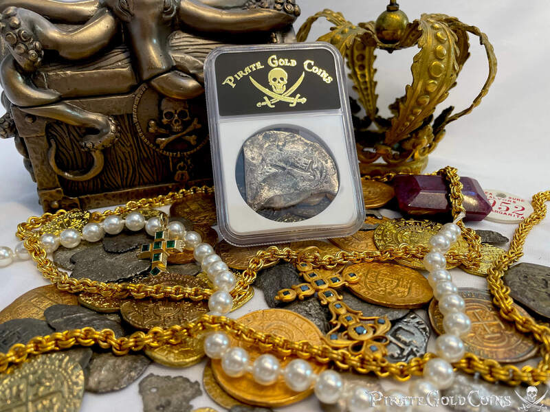 Mexico 8 Reales 1714 "Full Date- 1715 Fleet Shipwreck" NGC F 7