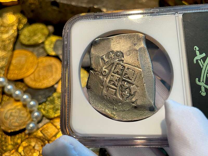 Mexico 8 Reales 1714 "1715 Fleet Shipwreck" NGC VF 5