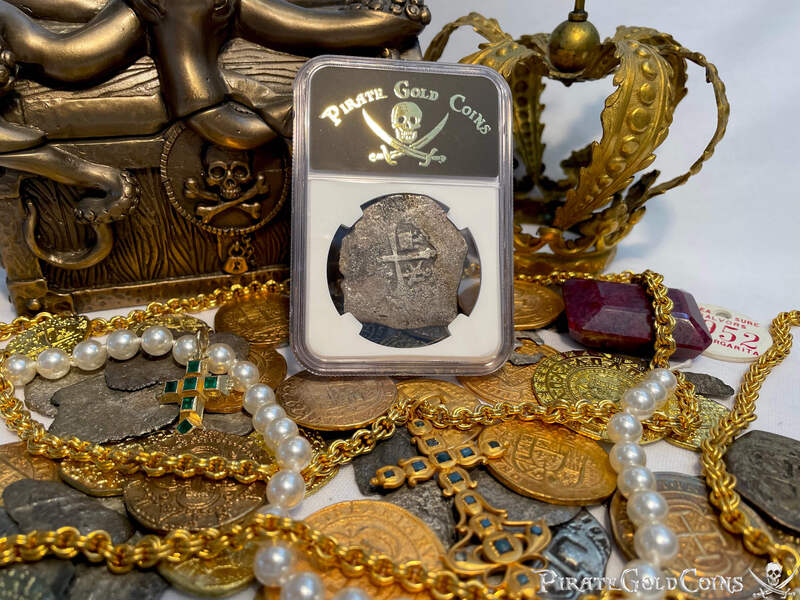 Mexico 8 Reales 1714 "Dated! 1715 Fleet Shipwreck" NGC VF 14