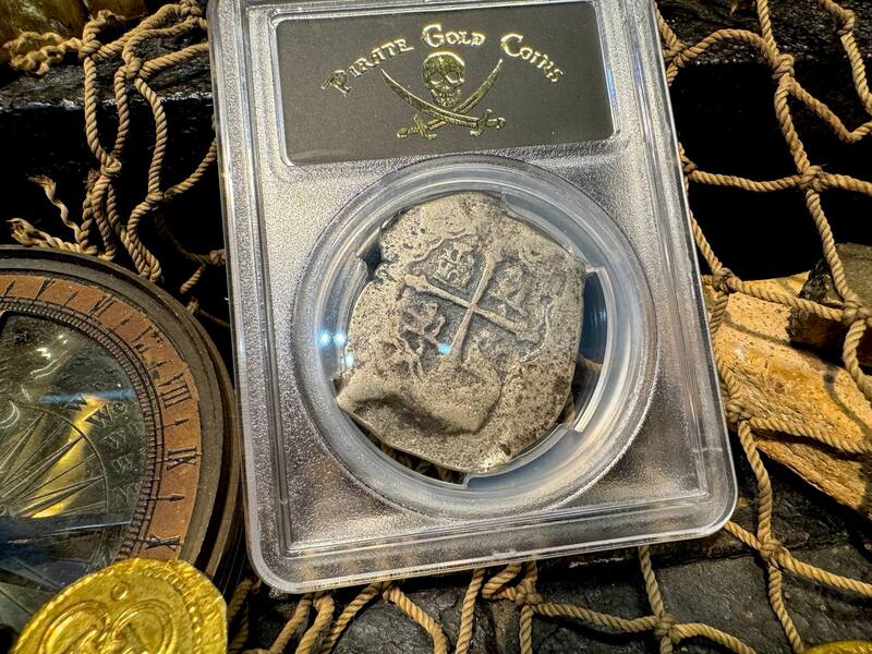 Mexico 8 Reales 1714 "1715 Fleet Shipwreck" PCGS F 5