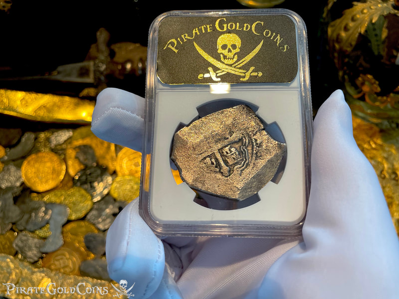 Mexico 8 Reales 1714 "From 1715 Fleet Shipwreck" NGC VF 4