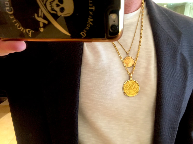 Mexico 1714 "Royal" Gold Doubloon Replica Shipwreck Treasure Jewelry Coin 3