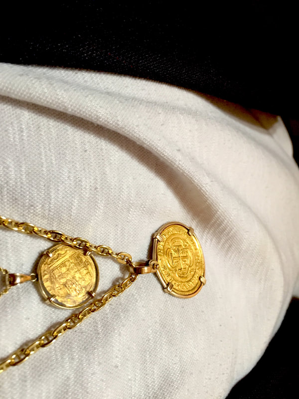 Mexico 1714 "Royal" Gold Doubloon Replica Shipwreck Treasure Jewelry Coin 5