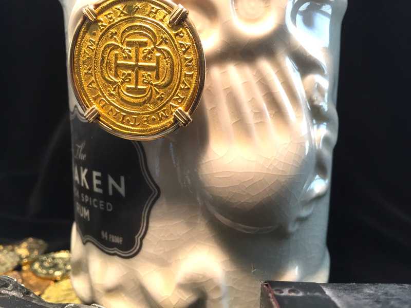 Mexico 1714 "Royal" Gold Doubloon Replica Shipwreck Treasure Jewelry Coin 7