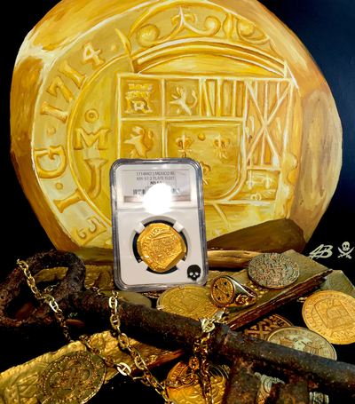 Treasure Paintings by JR Bissell: "Mexico 1714" | JR Bissell 3