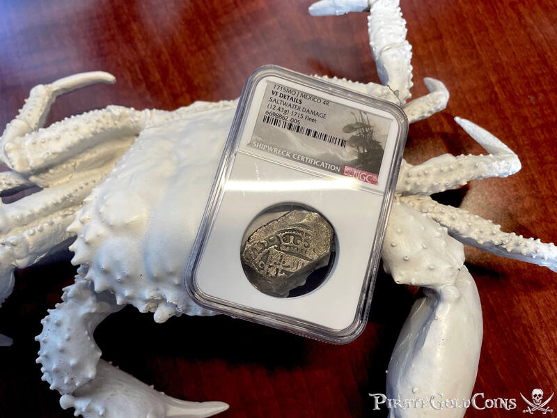 Mexico 4 Reales 1715 "1715 Fleet Shipwreck" NGC VF