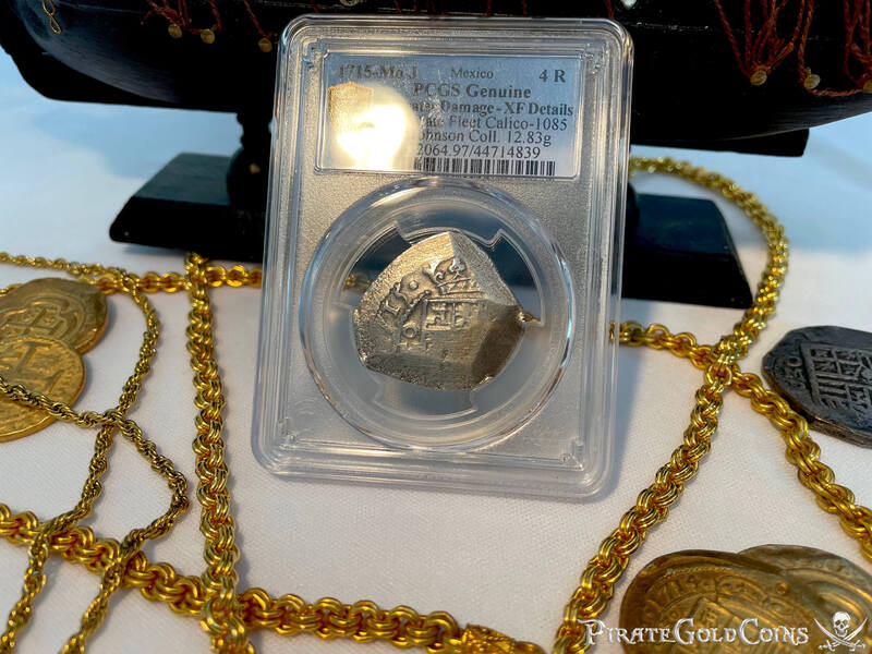 Bolivia 4 Reales Dated 1715 "1715 Fleet Shipwreck" PCGS XF 5