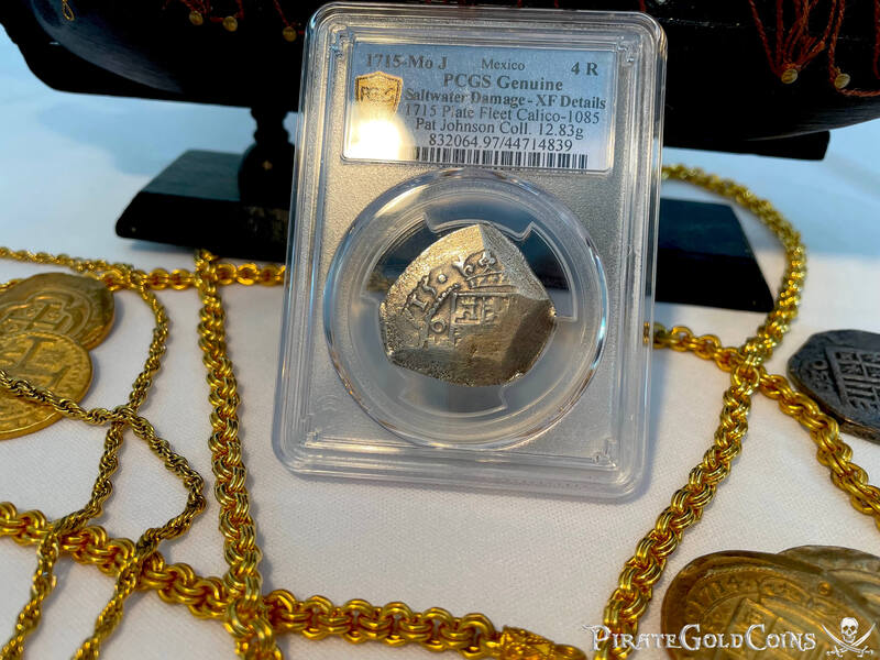 Bolivia 4 Reales Dated 1715 "1715 Fleet Shipwreck" PCGS XF 6