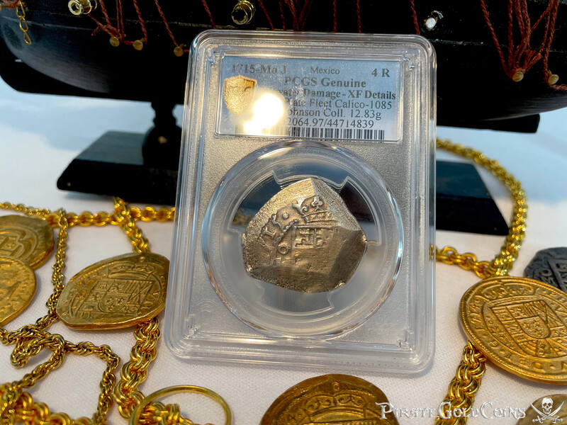 Bolivia 4 Reales Dated 1715 "1715 Fleet Shipwreck" PCGS XF 9