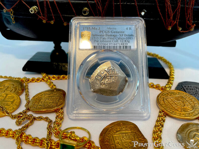 Bolivia 4 Reales Dated 1715 "1715 Fleet Shipwreck" PCGS XF 10