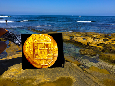 Mexico  8 Escudos  1715  "Full 4 Digit Date of the Fleet"  NGC 58 32