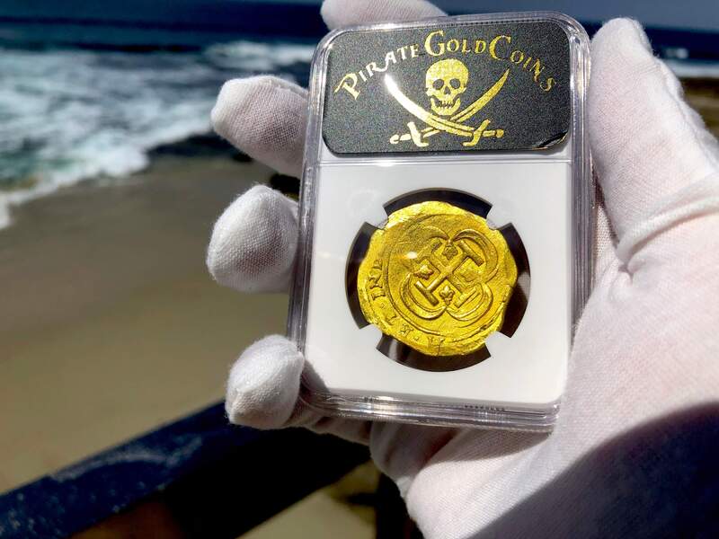 Mexico 8 Escudos 1715 "1715 Plate Fleet Shipwreck" NGC 62 4