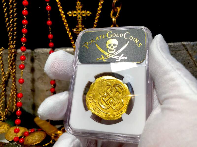 Mexico 8 Escudos 1715 "1715 Plate Fleet Shipwreck" NGC 62 8