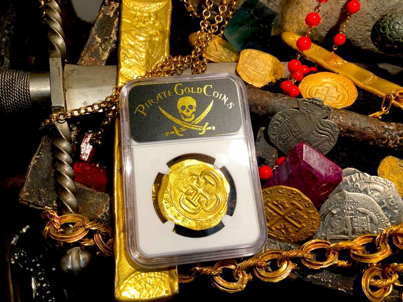 Mexico 8 Escudos 1715 "1715 Plate Fleet Shipwreck" NGC 62 9