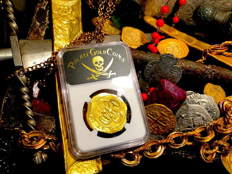 Mexico 8 Escudos 1715 "1715 Plate Fleet Shipwreck" NGC 62 10