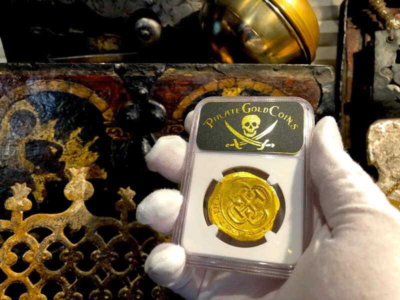 Mexico 8 Escudos 1715 "1715 Plate Fleet Shipwreck" NGC 62 14