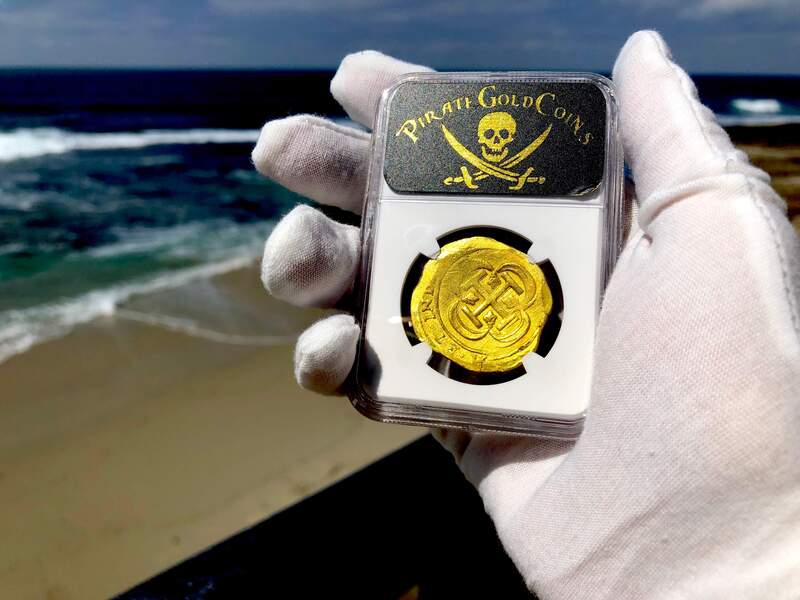 Mexico 8 Escudos 1715 "1715 Plate Fleet Shipwreck" NGC 62 21