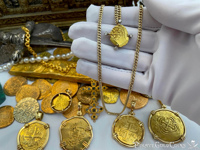 Mexico 2 Escudos 1711-13 "1715 Fleet Shipwreck" with 4 Diamonds 2