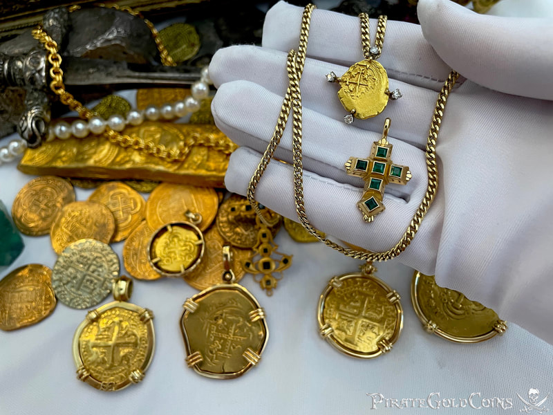 Mexico 2 Escudos 1711-13 "1715 Fleet Shipwreck" with 4 Diamonds 8