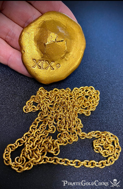 Gold Disk from the 1715 Fleet Shipwreck - 1 of only 2 Known!