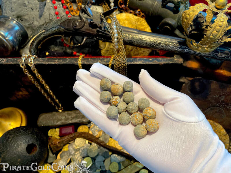 Grape Shot/ Lead Shot from the Atocha 1622 Shipwreck 3