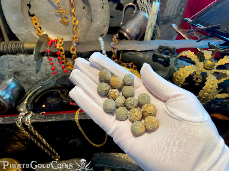 Grape Shot/ Lead Shot from the Atocha 1622 Shipwreck 4
