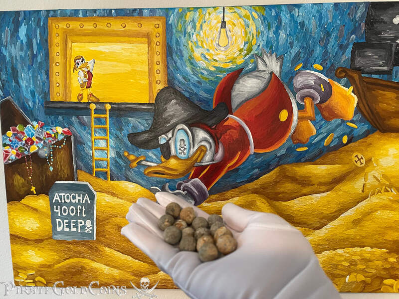 Grape Shot/ Lead Shot from the Atocha 1622 Shipwreck 6