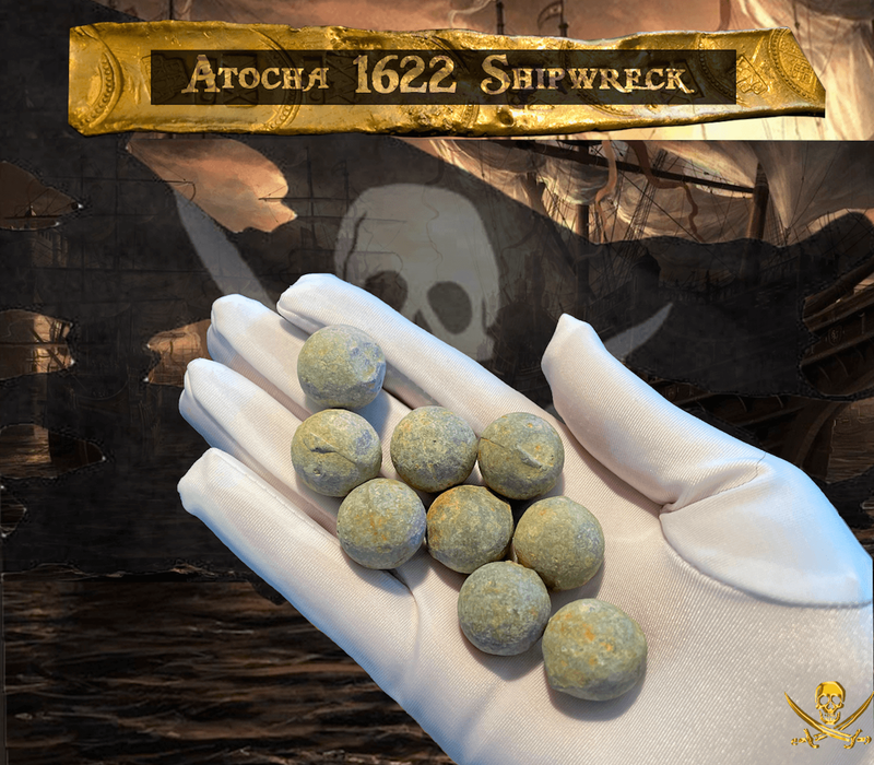 Musket Balls from the Santa Margarita 1622 Shipwreck 2